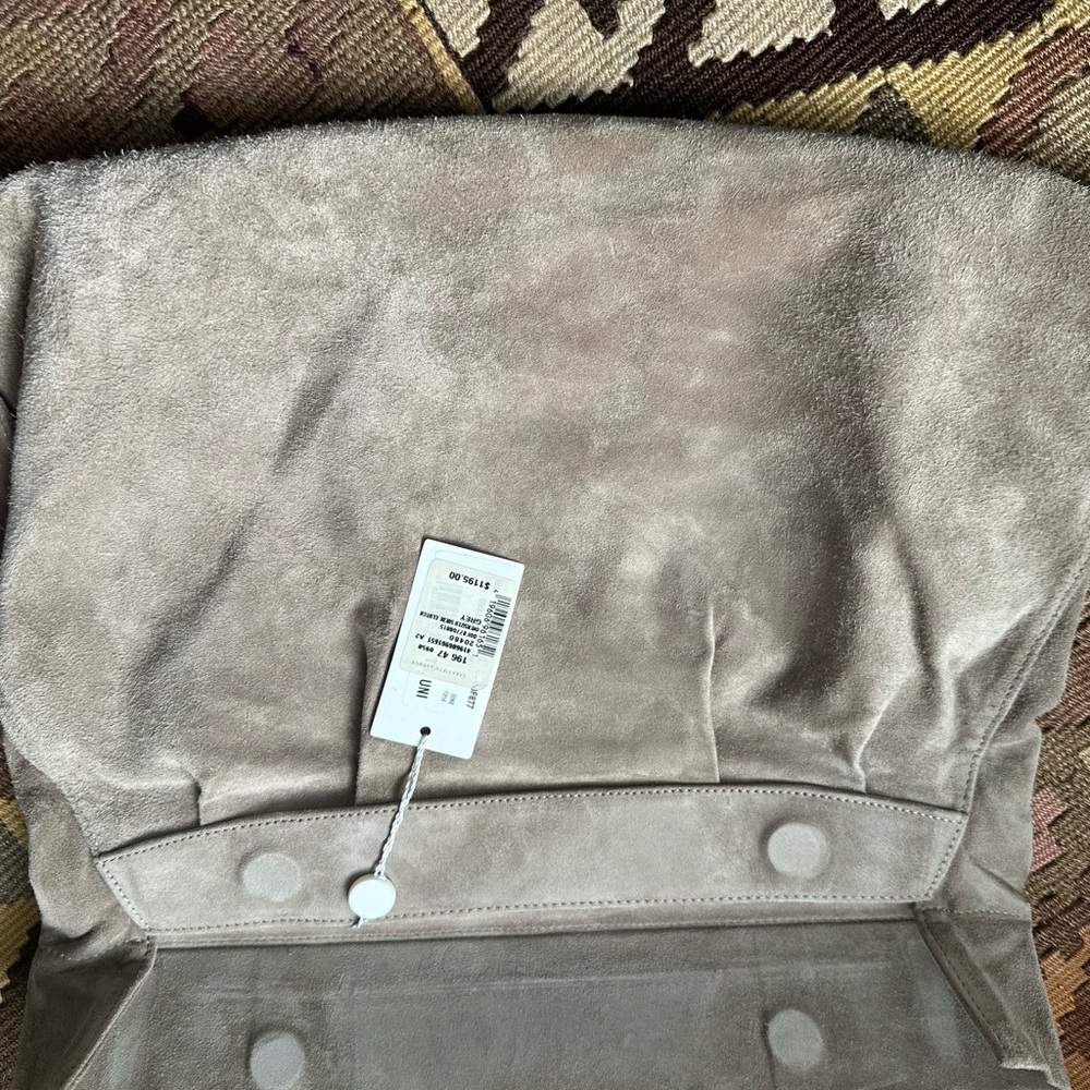 Maison Martin Margiela Cream oversized Clutch real leather - Picture 4 of 9